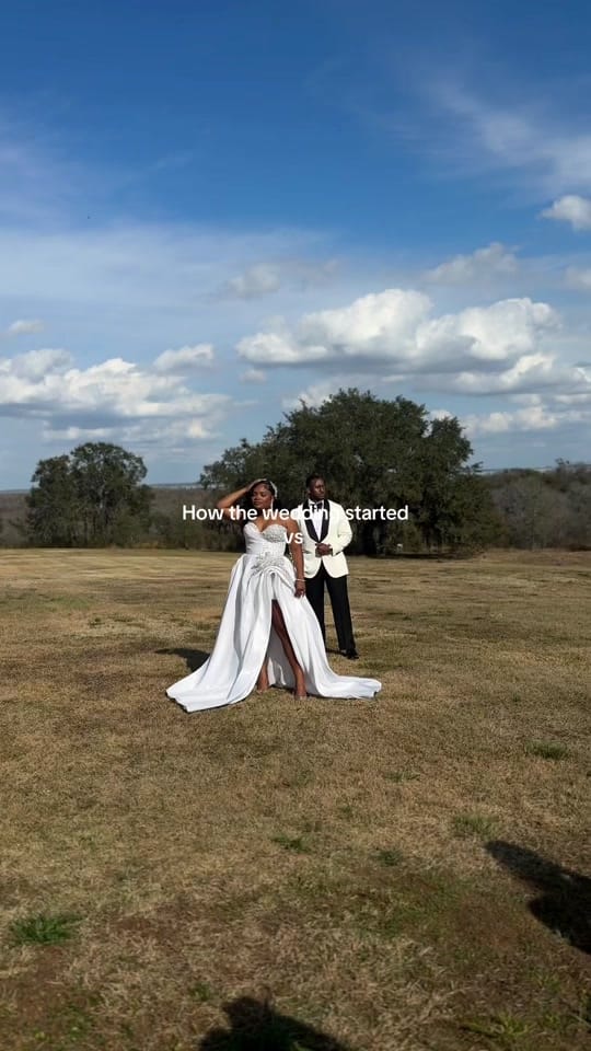 Post 1 by Blissful | Wedding Content on TikTok (video)