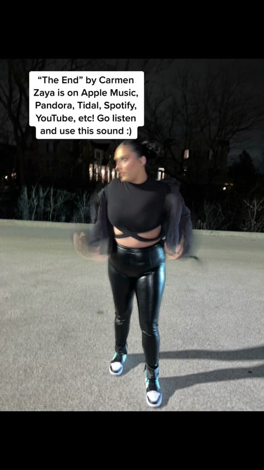 Post 9 by carmenzayaa † | Influencer on TikTok (video)