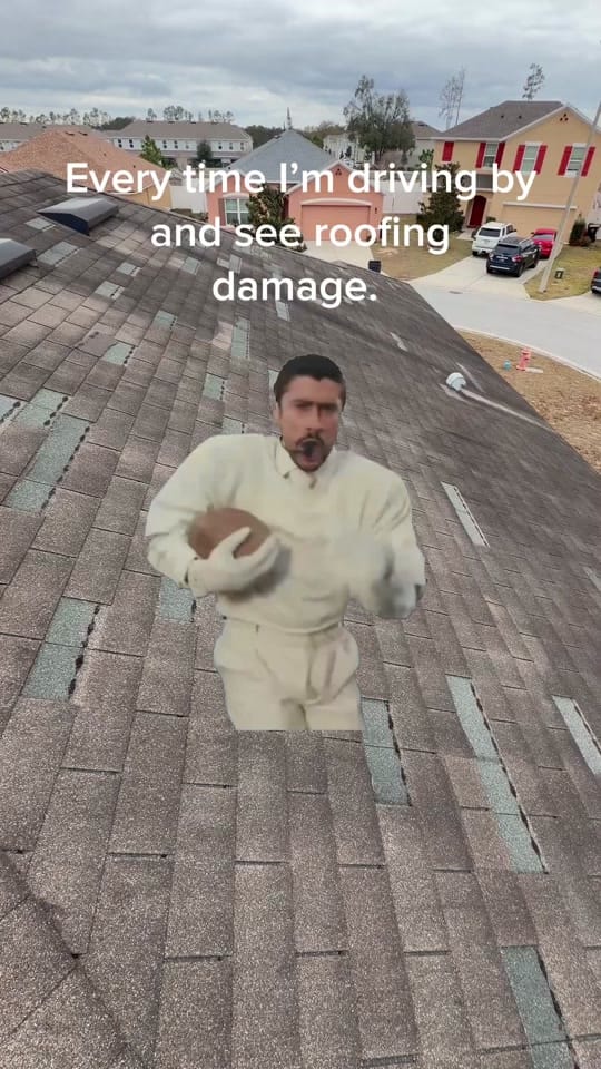 Post 8 by TheWorldsGreatestRoofer on TikTok (video)