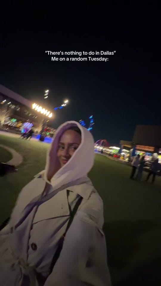 Post 1 by Amy | Dallas Creator on TikTok (video)