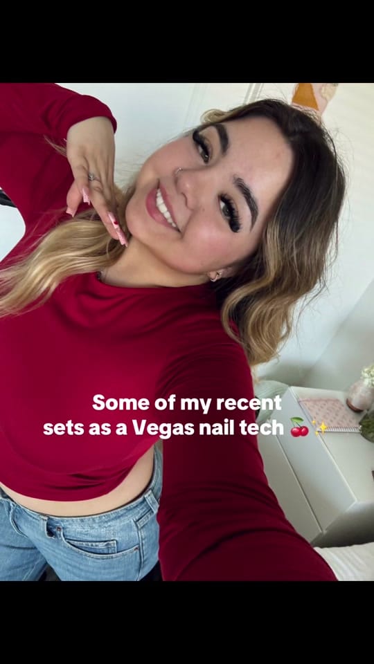 Post 1 by LV Nail Tech🩷 on TikTok (video)