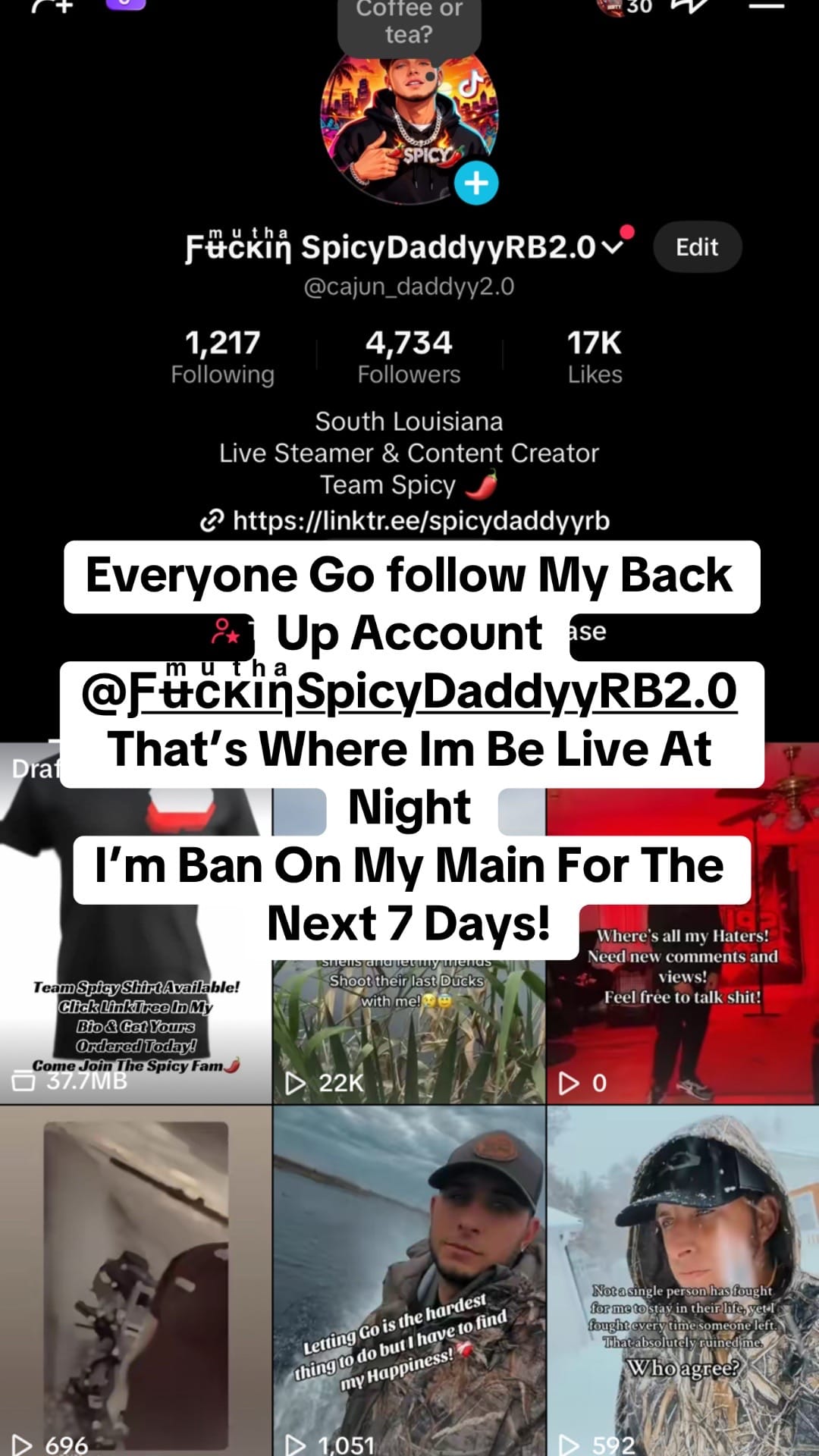 Post 6 by Ƒʉͫcͧкͭιͪηͣ SpicyDaddyyRB🌶️ on TikTok (video)