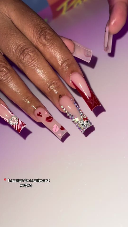 Post 2 by Houston Nail Tech 💗 on TikTok (video)