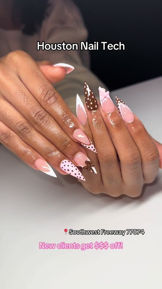 Post 10 by Houston Nail Tech 💗 on TikTok (video)