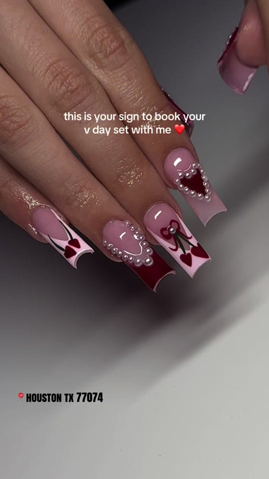 Post 4 by Houston Nail Tech 💗 on TikTok (video)