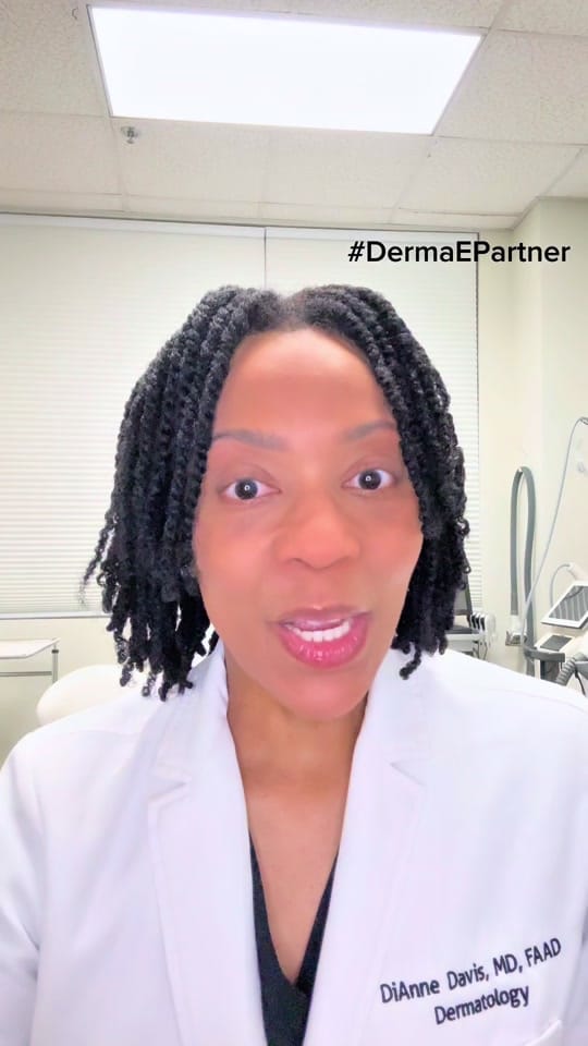 Post 2 by Dr. DiAnne Davis, MD, FAAD on TikTok (video)