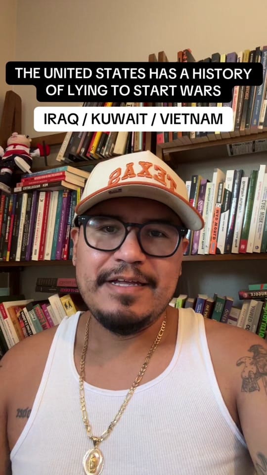 Post 2 by Gabriel Rodríguez Lemus, Jr. on TikTok (video)