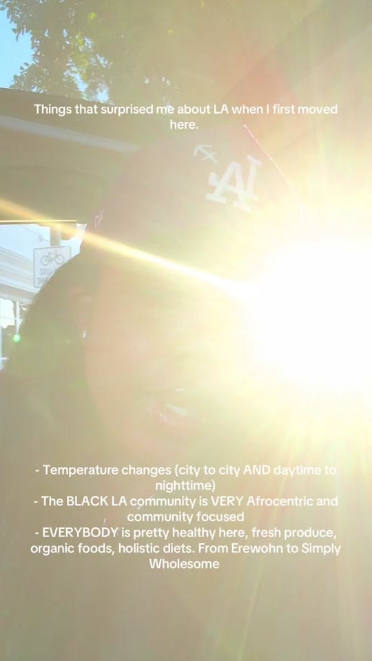 Post 2 by As A Black Girl in LA on TikTok (video)