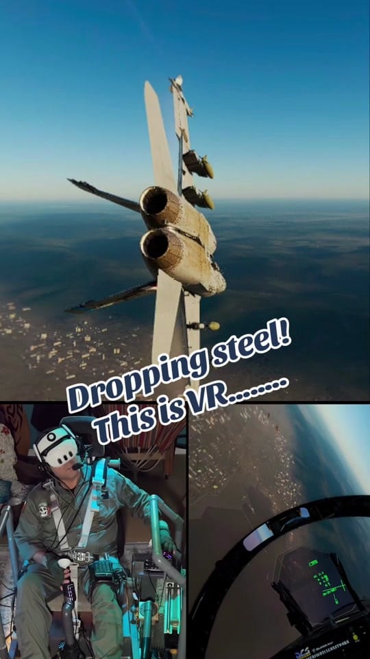 Post 6 by Jakes VR Flight Sim on TikTok (video)