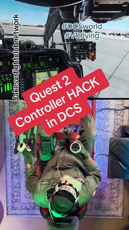 Post 9 by Jakes VR Flight Sim on TikTok (video)