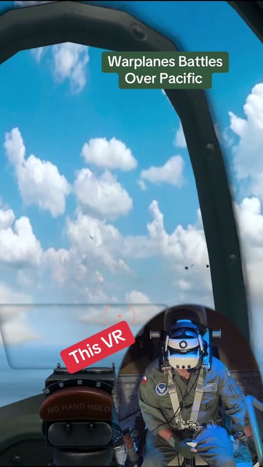 Post 2 by Jakes VR Flight Sim on TikTok (video)
