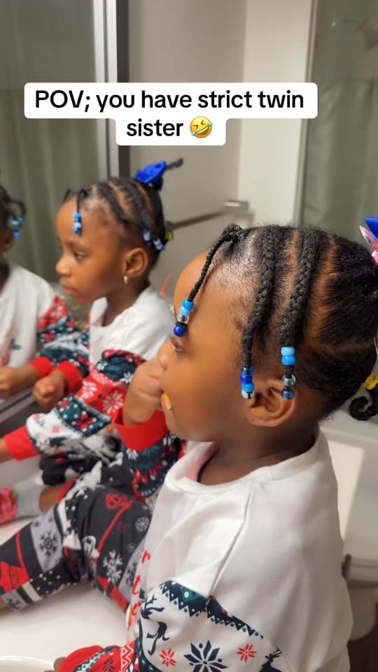 Post 4 by Miley&Riley🫶🏾👯‍♀️+ mummy😎 on TikTok (video)