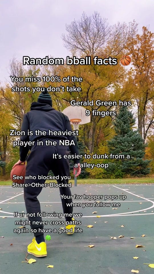 Post 8 by Drewski ⚡️🏀 on TikTok (video)