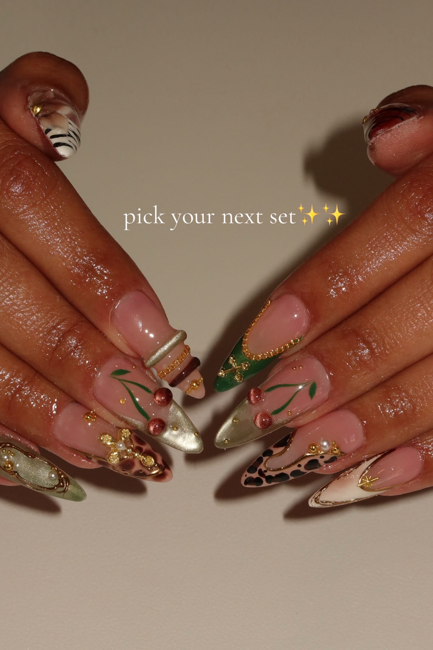Post 2 by NailsByUvia on TikTok (video)