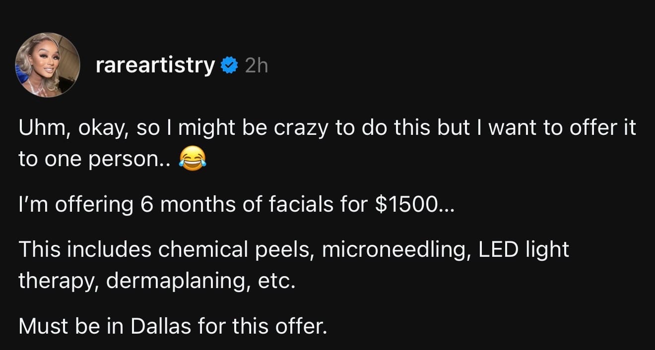 Post 2 by Rare Artistry Skincare on TikTok (video)