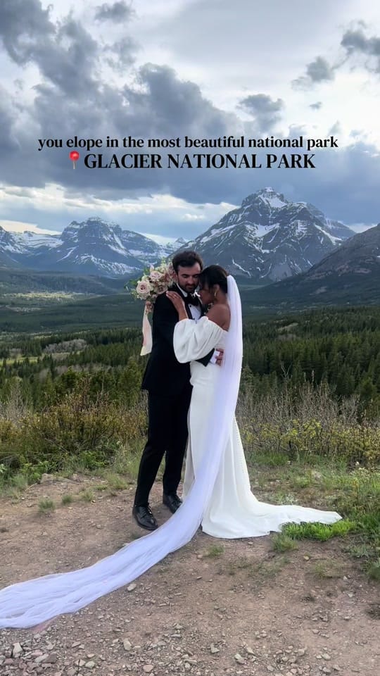 Post 2 by Montana Elopement Photographer on TikTok (video)