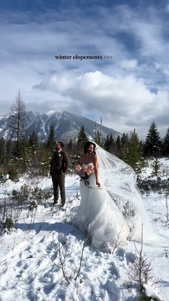 Post 1 by Montana Elopement Photographer on TikTok (video)