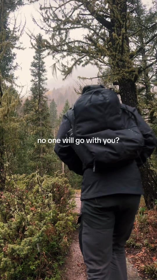 Post 10 by grant | solo travel on TikTok (video)