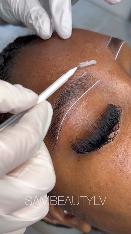 Post 8 by LAS VEGAS BROW ARTIST on TikTok (video)