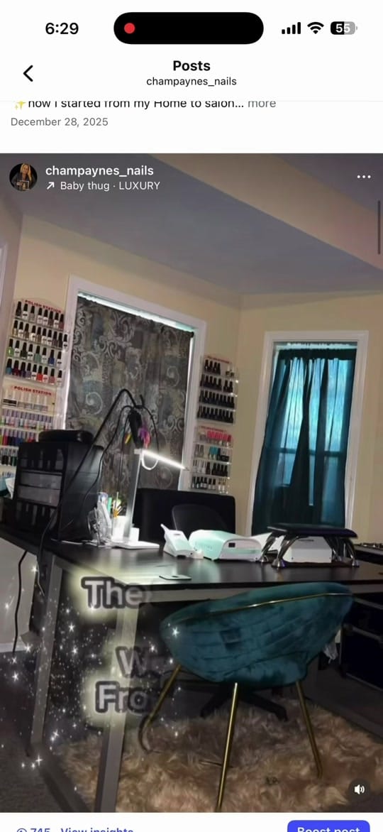 Post 9 by Champaynes_nails on TikTok (video)