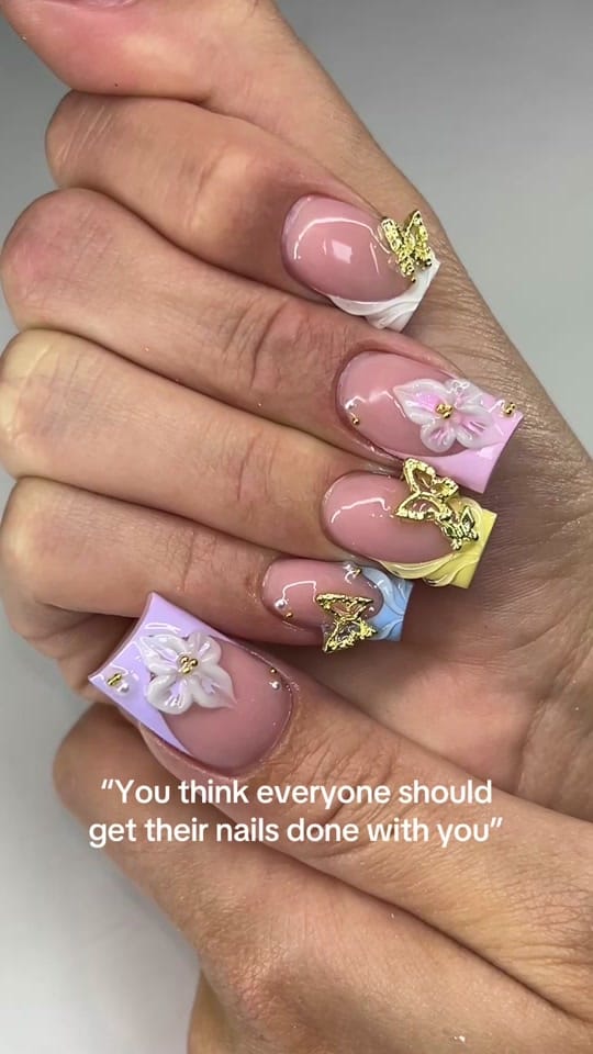 Post 7 by NAILSSBYNELLY DALLAS, TX 🍒 on TikTok (video)