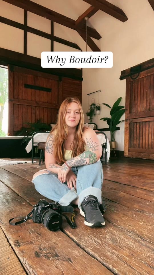 Post 10 by Haylie • Self Love Boudoir on TikTok (video)