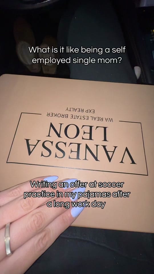 Post 2 by Vanessa Leon | WA Realtor on TikTok (video)