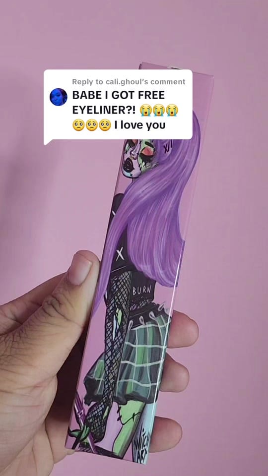 Post 5 by Dazzlemedead cosmetics on TikTok (video)