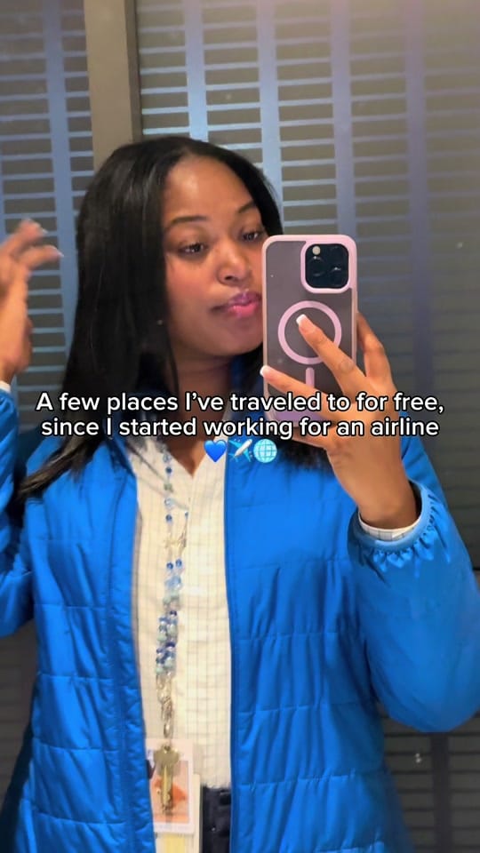Post 5 by Morgan | The Airline Girl 🎀✈️ on TikTok (video)