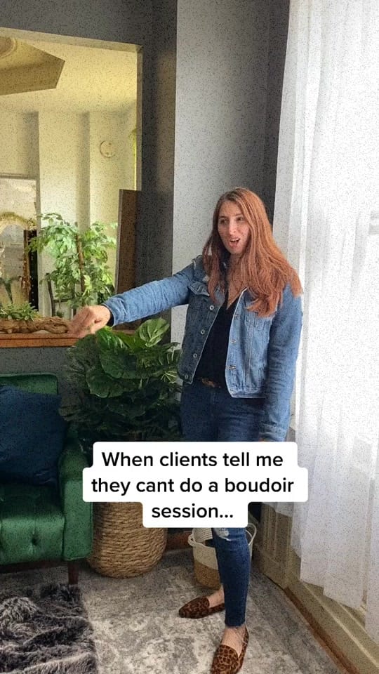 Post 10 by NY Boudoir photographer on TikTok (video)