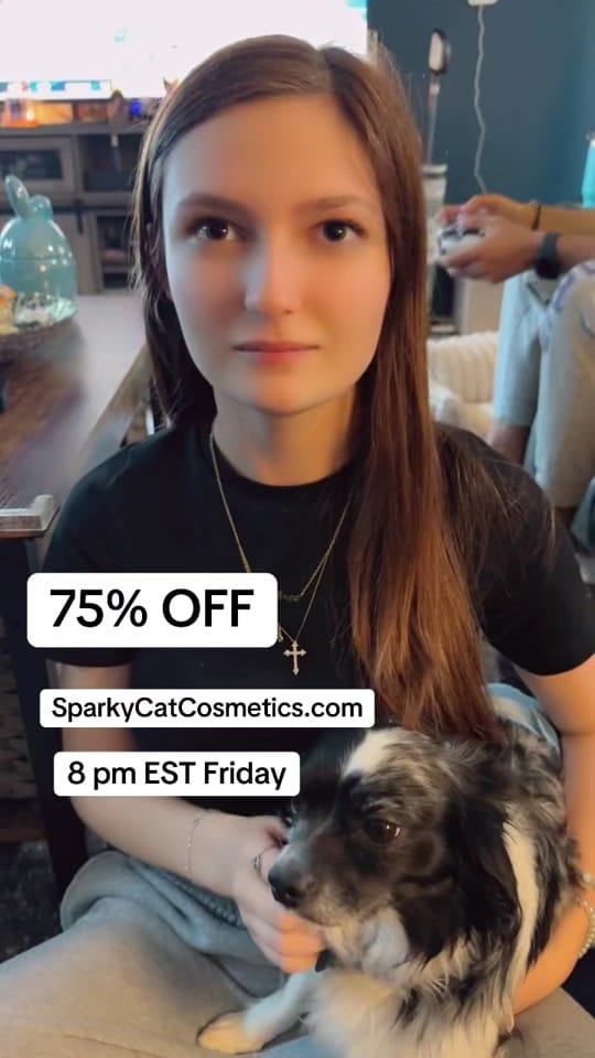 Post 2 by SparkyCat Cosmetics on TikTok (video)