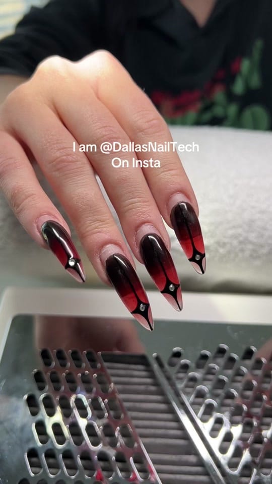 Post 10 by insta: DallasNailTech on TikTok (video)