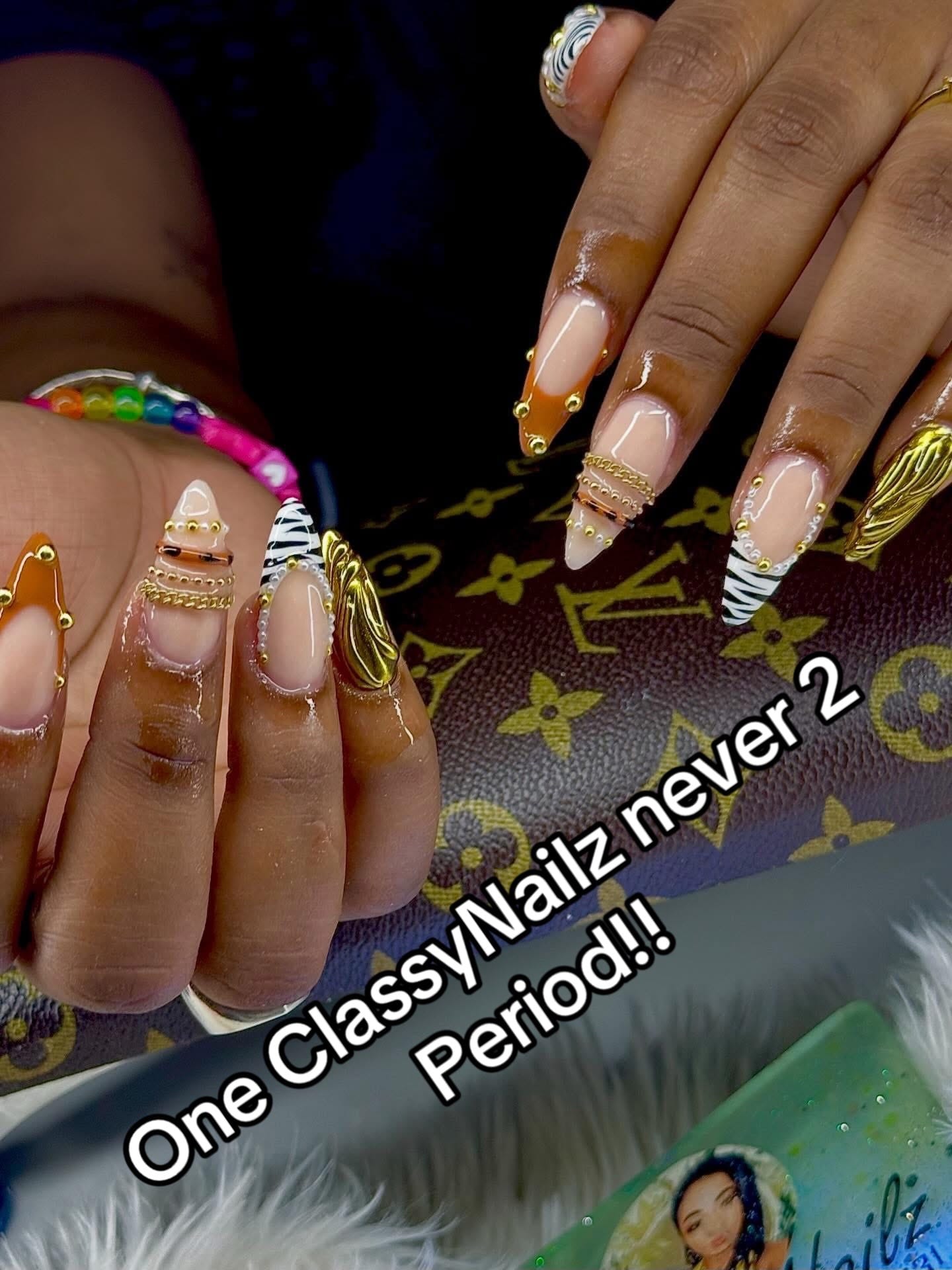 Post 3 by ClassyNailz on TikTok (video)