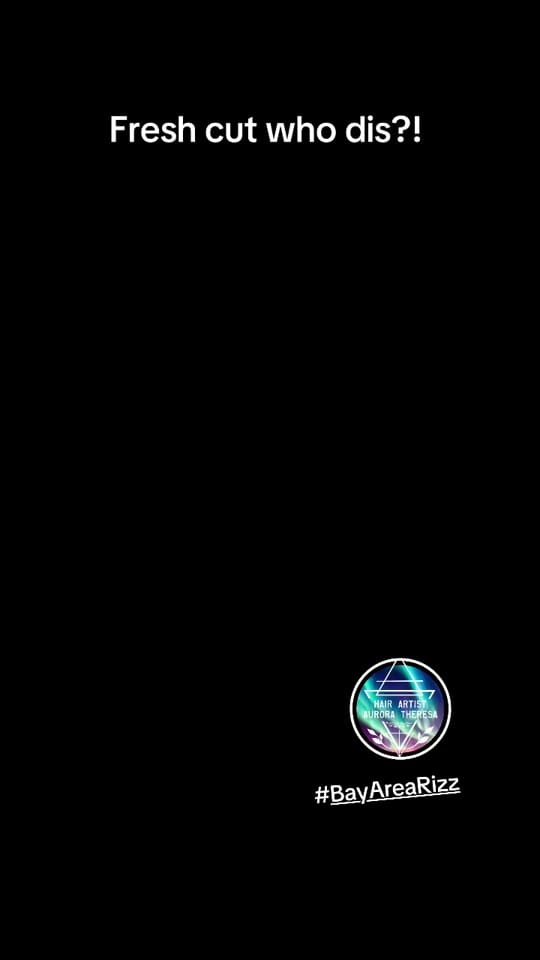 Post 3 by Hair Artist Aurora Theresa on TikTok (video)