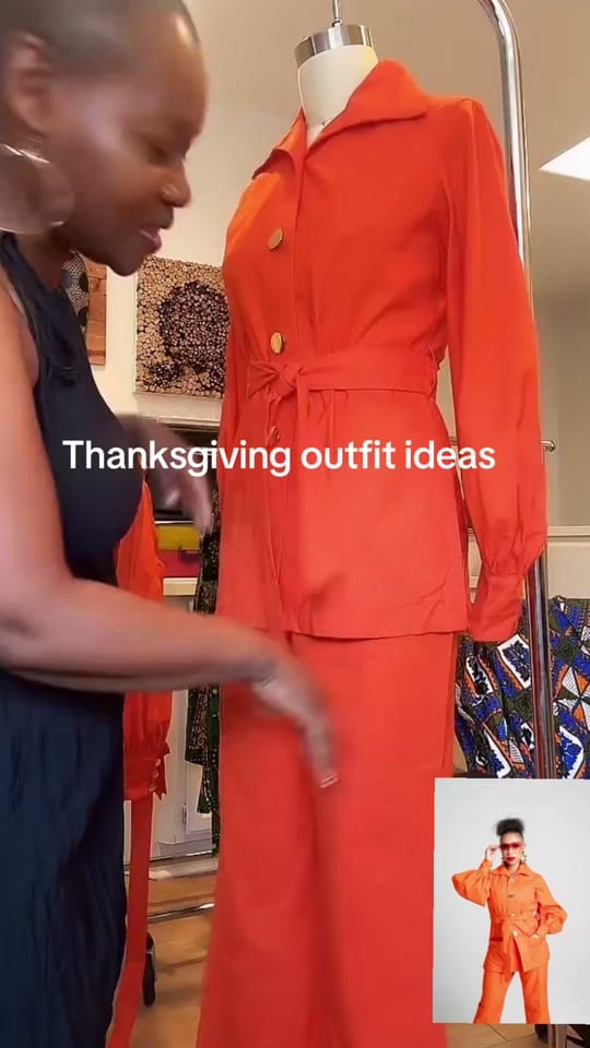 Post 3 by Chipo Hwami Fashion Designer on TikTok (video)