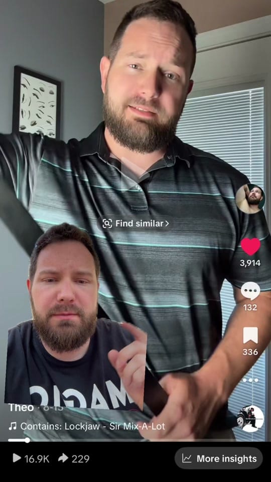 Post 3 by Theo on TikTok (video)
