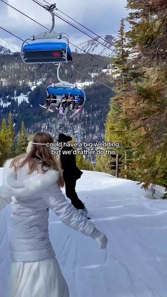 Post 8 by Colorado Elopement Photography on TikTok (video)