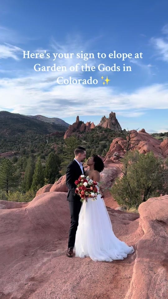 Post 9 by Meagan - Elopement Photography on TikTok (video)