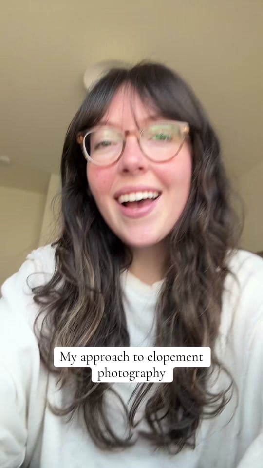 Post 6 by Meagan - Elopement Photography on TikTok (video)
