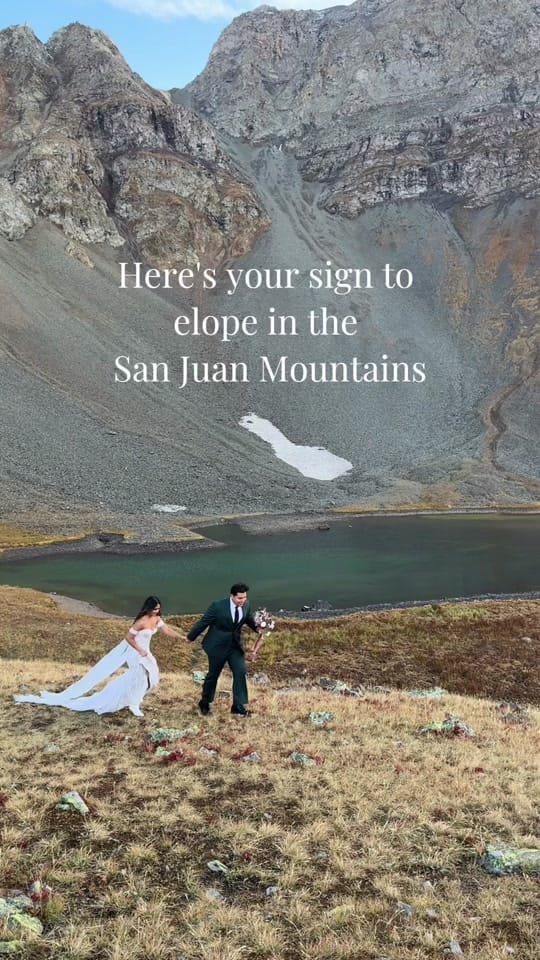 Post 2 by Meagan - Elopement Photography on TikTok (video)