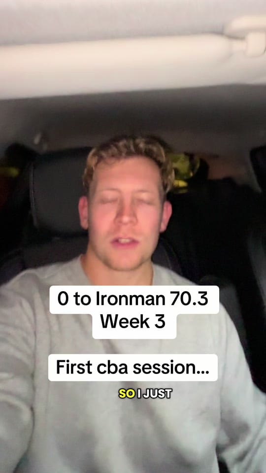 Post 5 by Lloyd | 0 to Ironman 70.3🏃‍♂️ on TikTok (video)