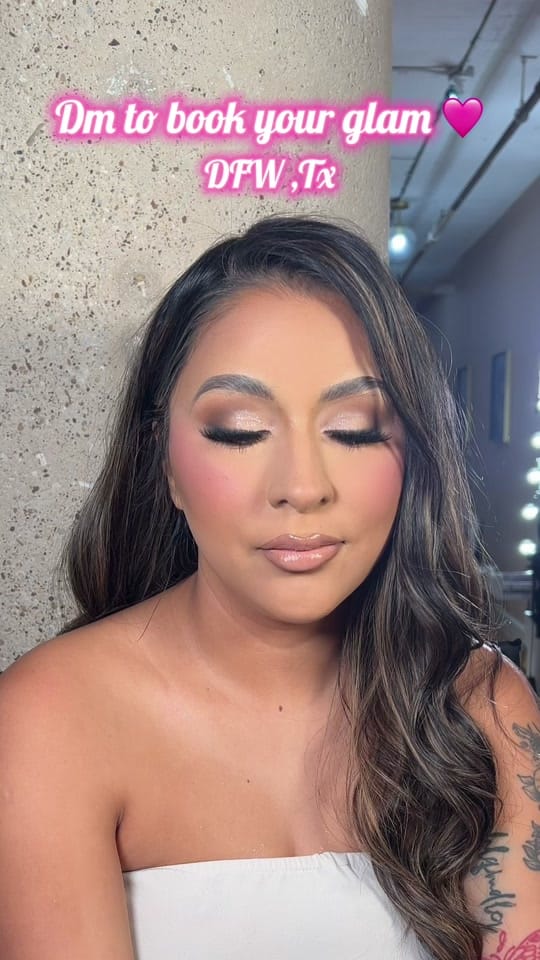 Post 5 by Dallas makeup artist on TikTok (video)