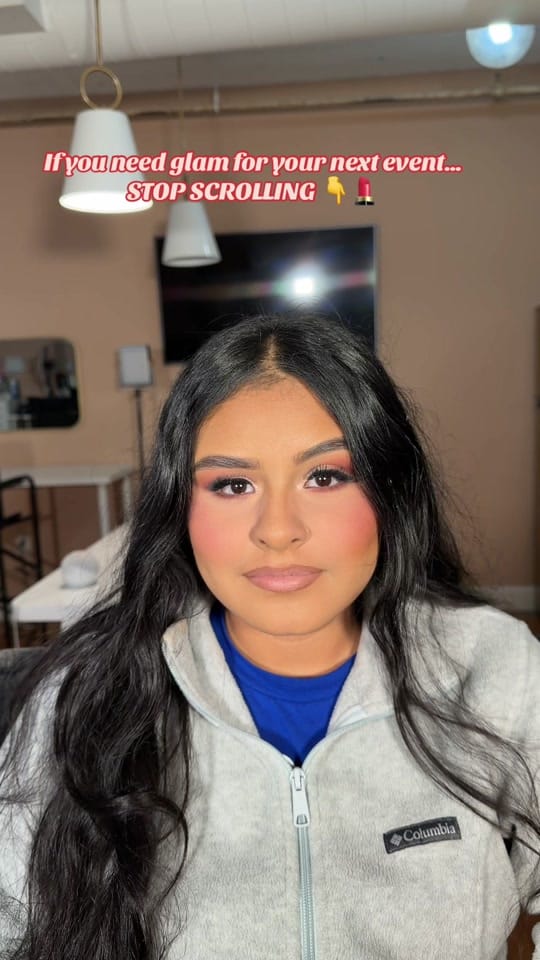 Post 8 by Dallas makeup artist on TikTok (video)