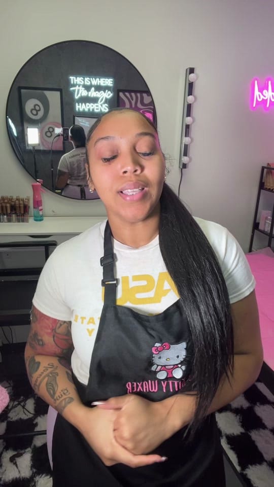 Post 8 by Waxing,Lashes,MUA | HTX on TikTok (video)