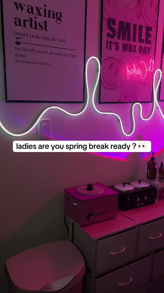 Post 7 by Waxing,Lashes,MUA | HTX on TikTok (video)