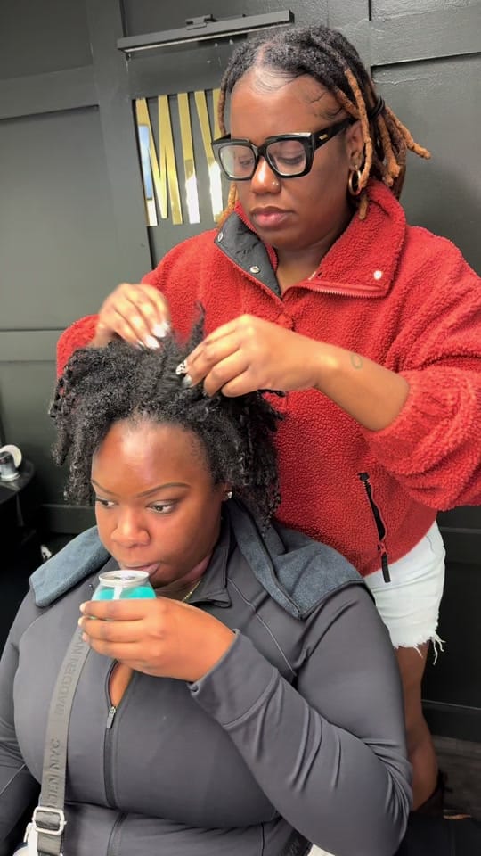 Post 3 by MIYAGI ✔️ HOUSTON LOCTICIAN on TikTok (video)