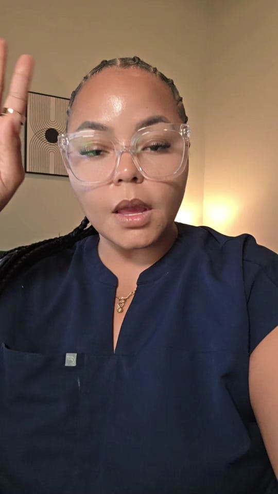 Post 2 by Brittany Grace, APRN on TikTok (video)