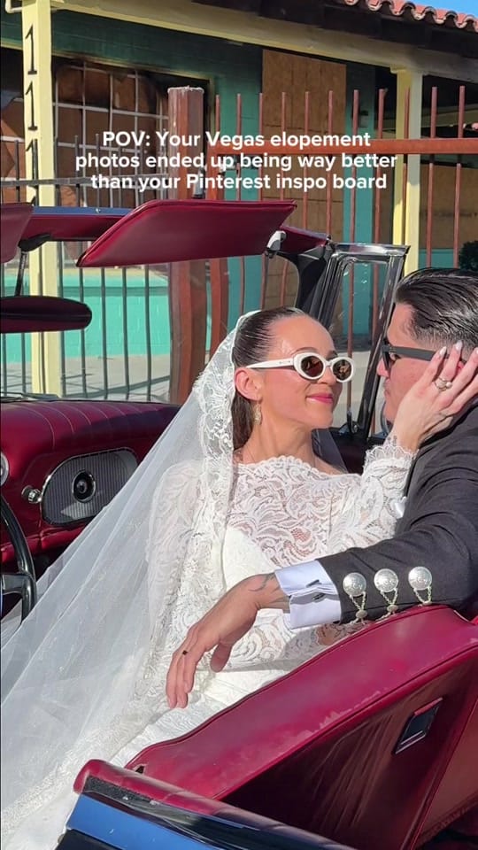 Post 2 by Vegas Elopement Photographer on TikTok (video)