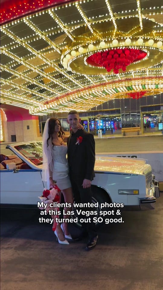 Post 6 by Vegas Elopement Photographer on TikTok (video)