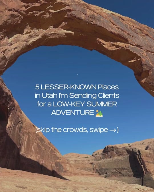 Post 3 by Utah Travel Escapes on TikTok (video)